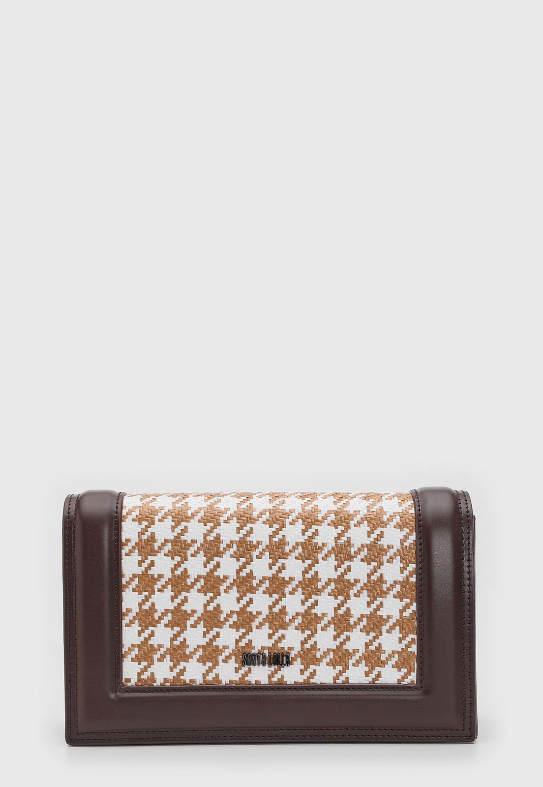 Bolsa Pequena Feminina Santa Lolla Pied De Poule