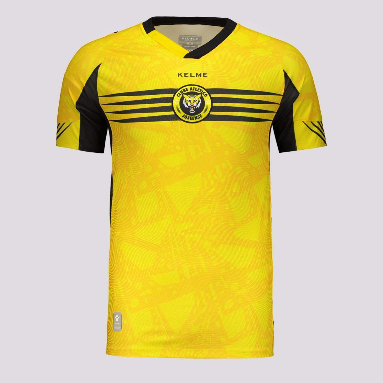 Vista principal Camisa Kelme Joseense II 2025 Kelme amarelo