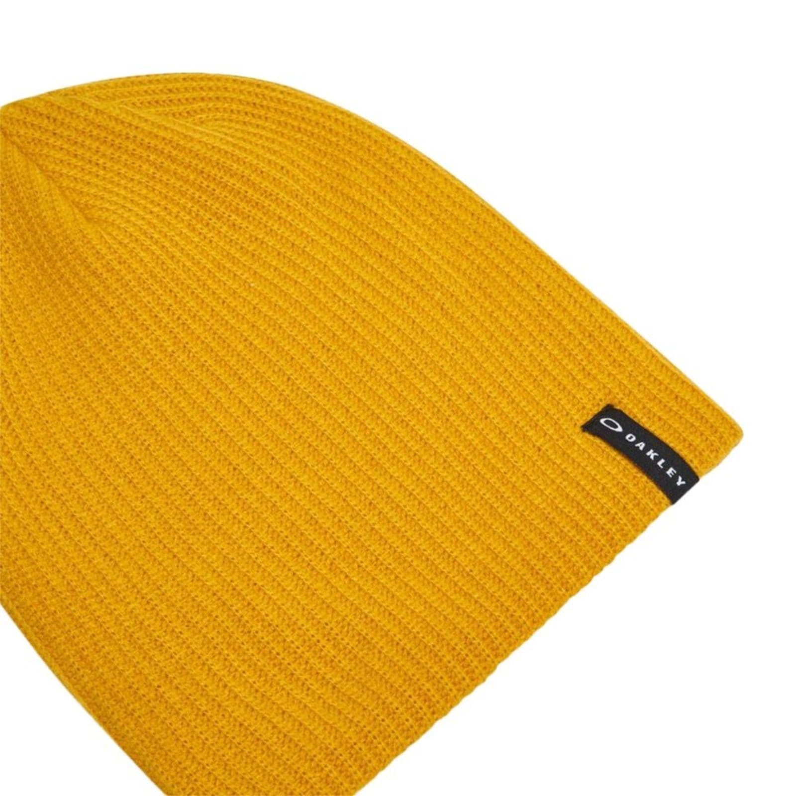 Vista 2 Gorro Oakley Back Bone Beanie 2.0 Amber Yellow Oakley amarelo yellow
