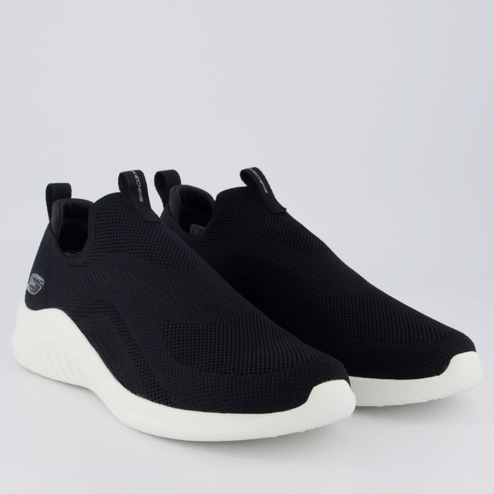 Vista 2 Tênis Skechers Ultra Flex 2.0 Preto Skechers branco