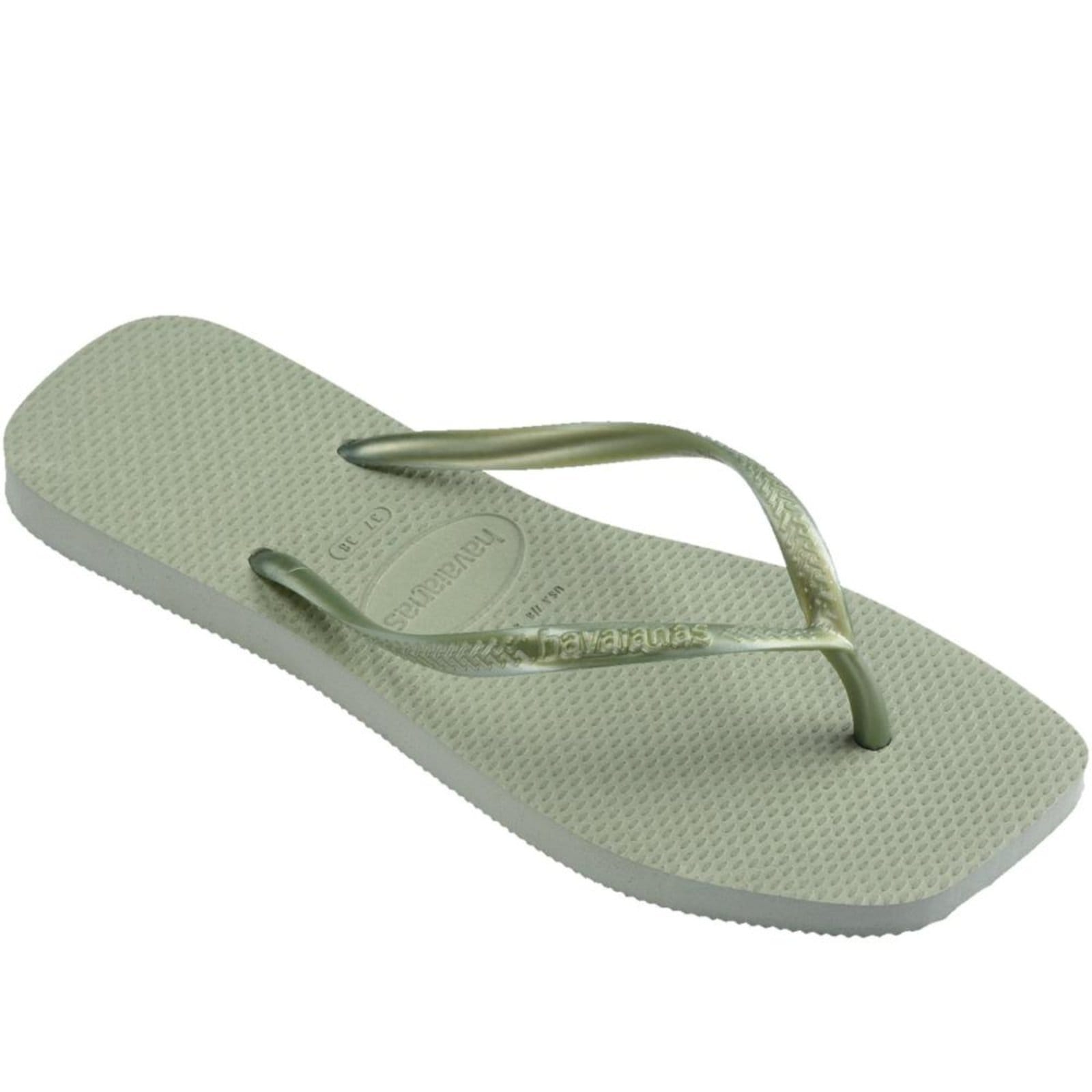 Vista 2 Chinelo Havaianas Feminino Square Green Incolor Havaianas incolor green