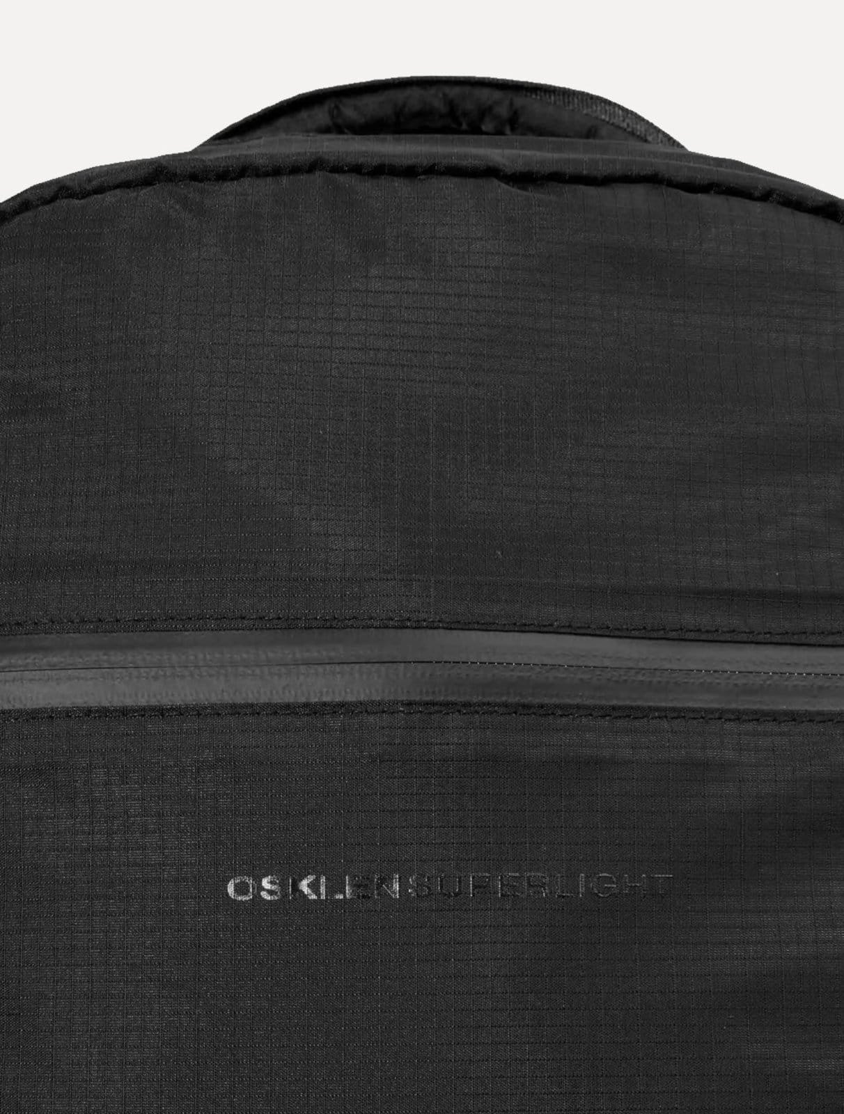 Vista 2 Mochila Osklen Nylon Super Light Preta Osklen preto