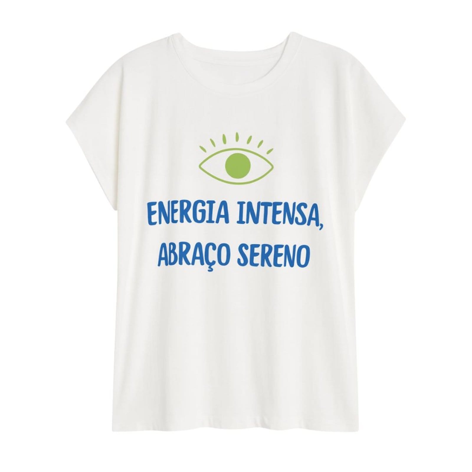 Camiseta Água MY.NA Energia Intensa Branca