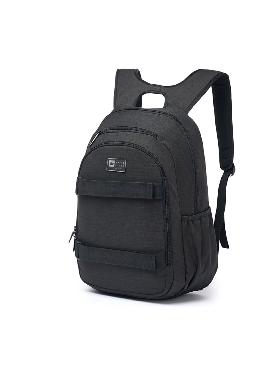 Vista 2 Mochila Escolar Hang Loose Passeio Masculina Espaçosa Casual Hang Loose preto