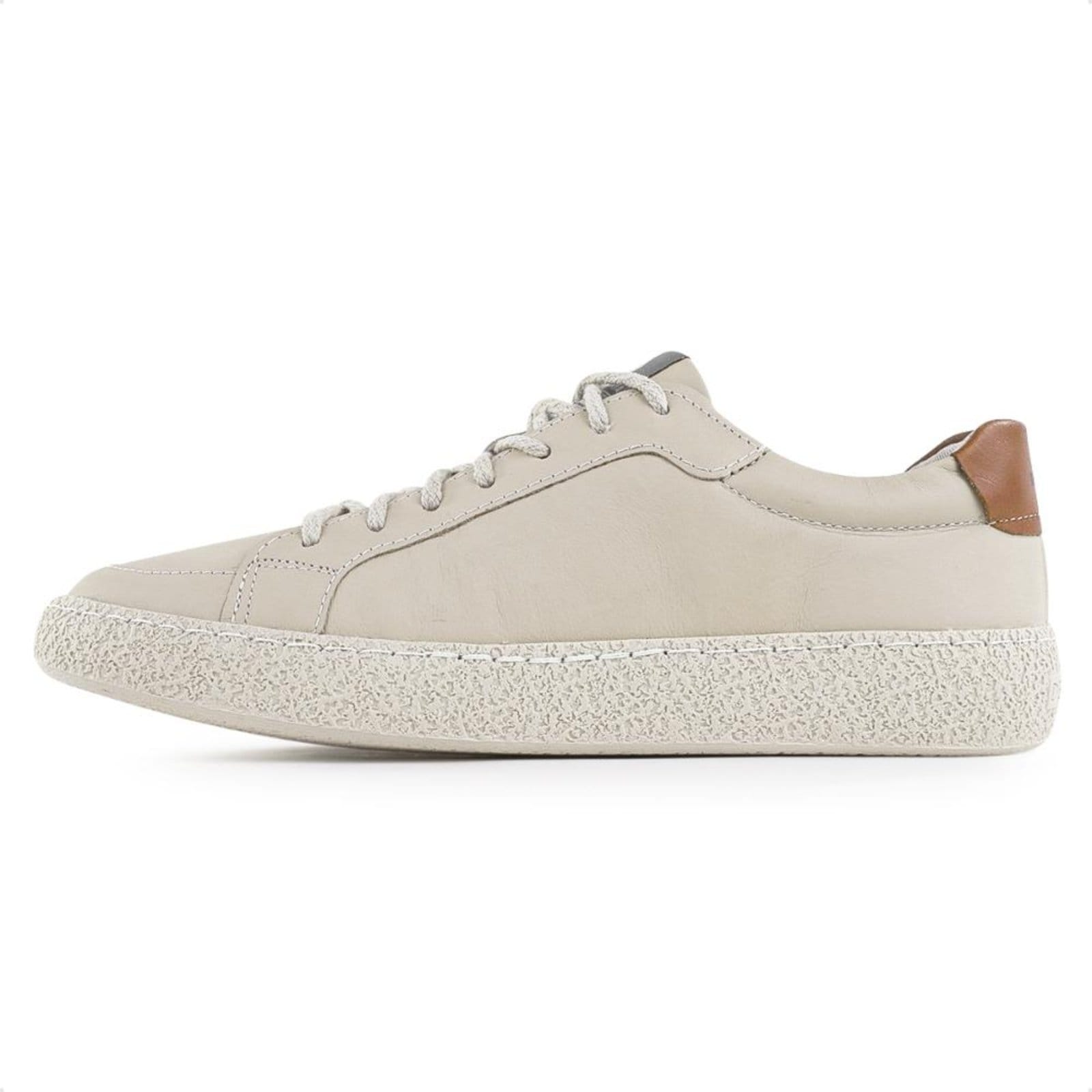 Vista 2 Sapatênis Democrata Denim Bora Masculino Bege DEMOCRATA bege denim