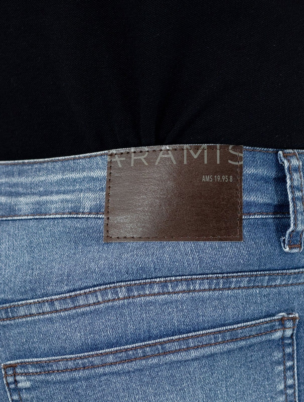 Vista 2 Calça Aramis Jeans Masculina Slim Esp Blue Intense Azul Aramis azul blue