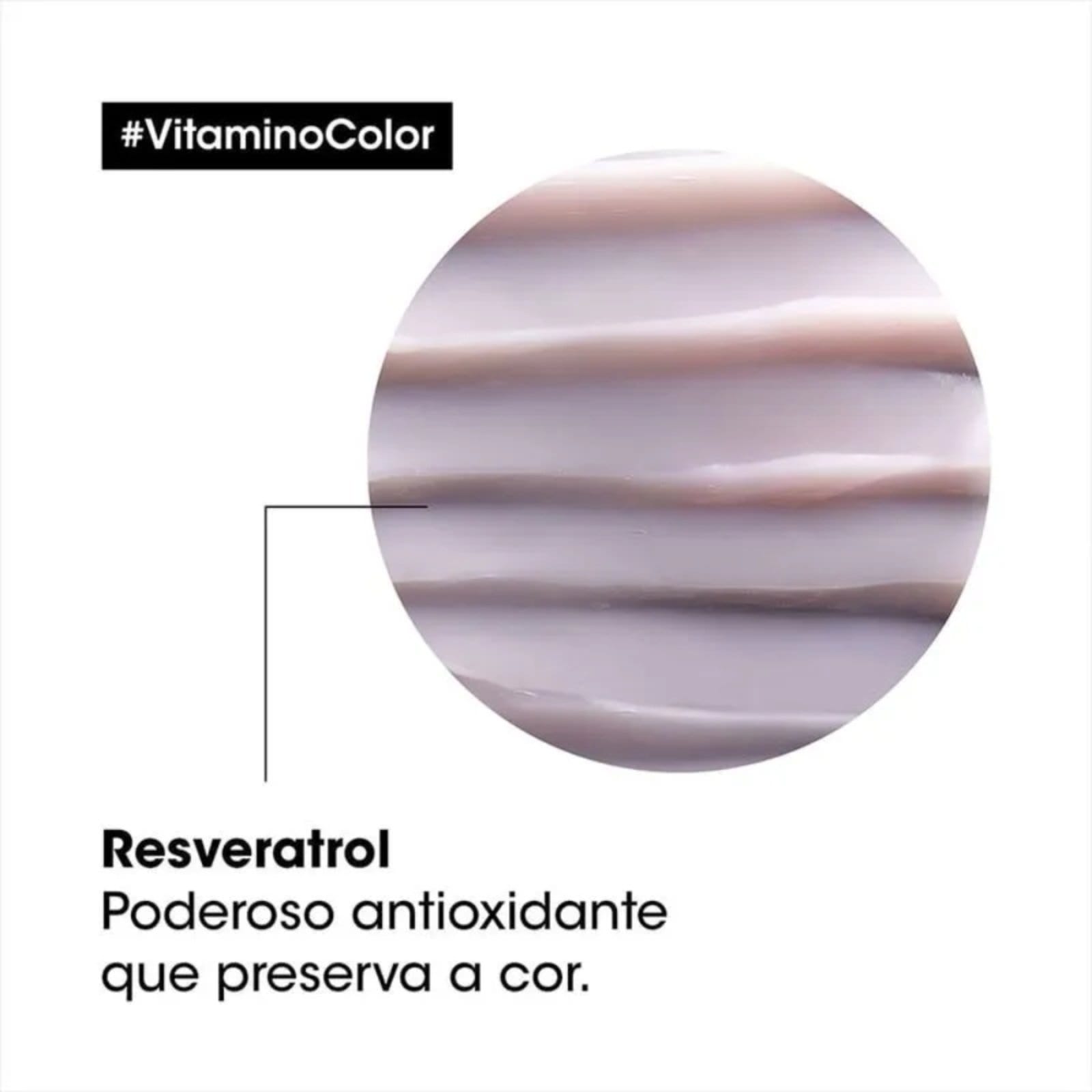 Vista 2 L'Oréal Professionnel Serie Expert Vitamino Color Máscara para Cuidado da Cor Loreal rosa