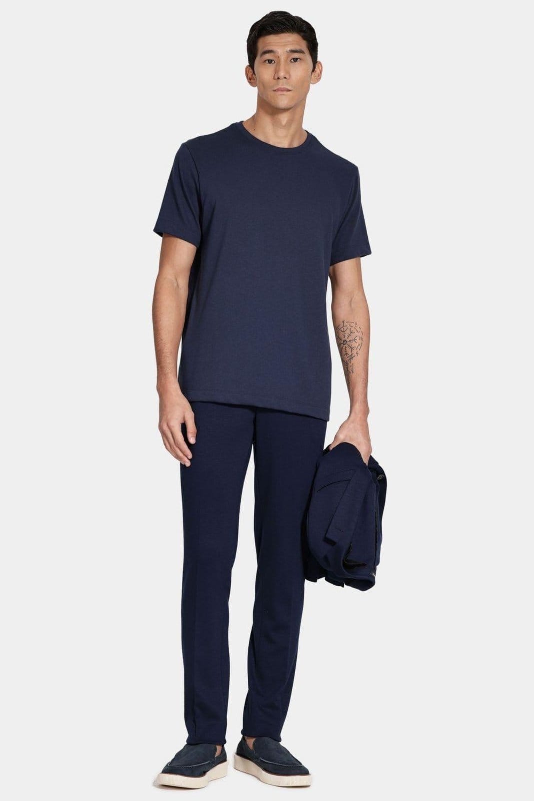 Vista principal Tênis Aramis Aramis Couro Marinho Aramis azul marinho