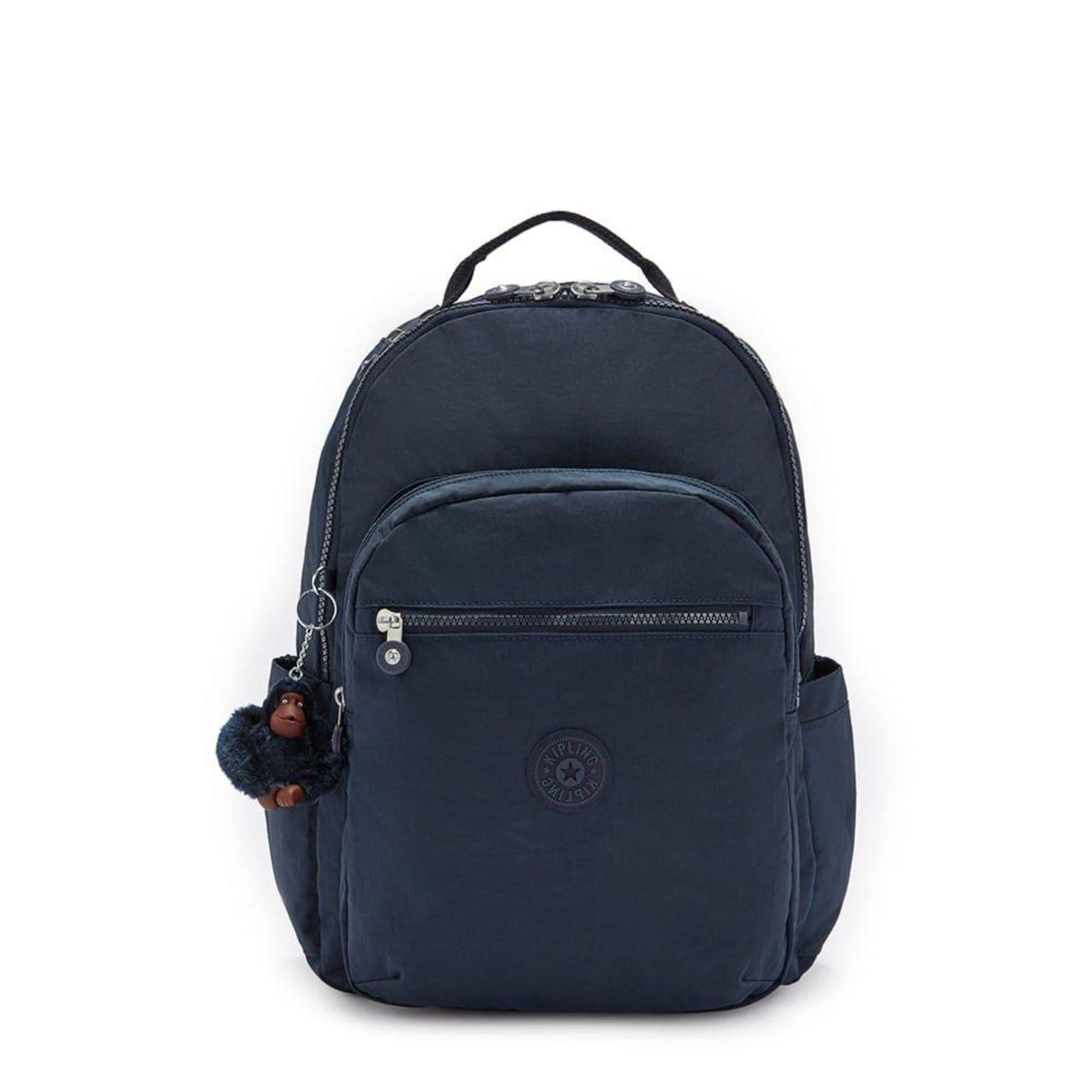 Vista principal Mochila Kipling Seoul 27L Azul True Blue Tonal Kipling incolor azul