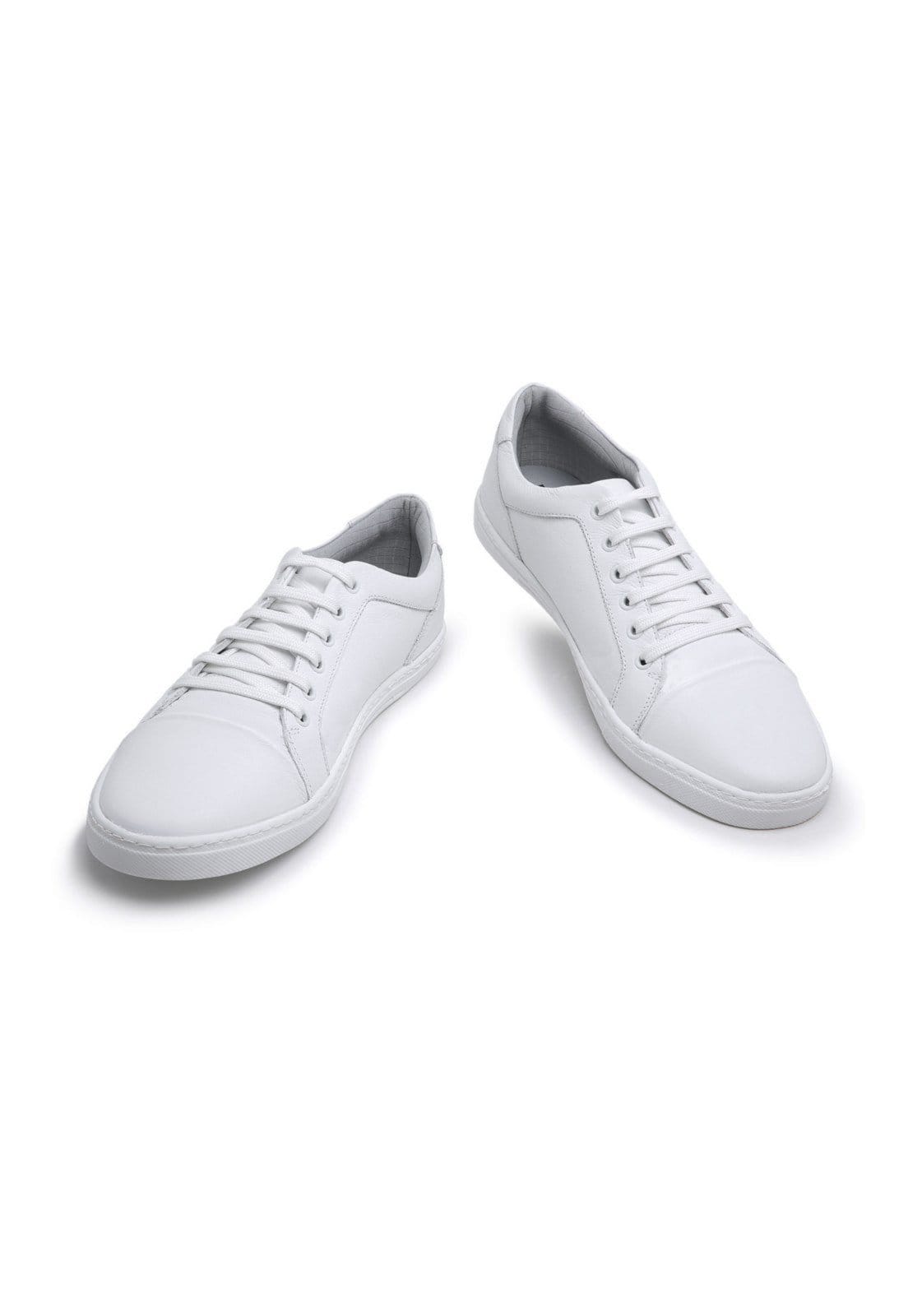 Vista 2 Sapatênis em Couro Centuria Centuria Calçados branco