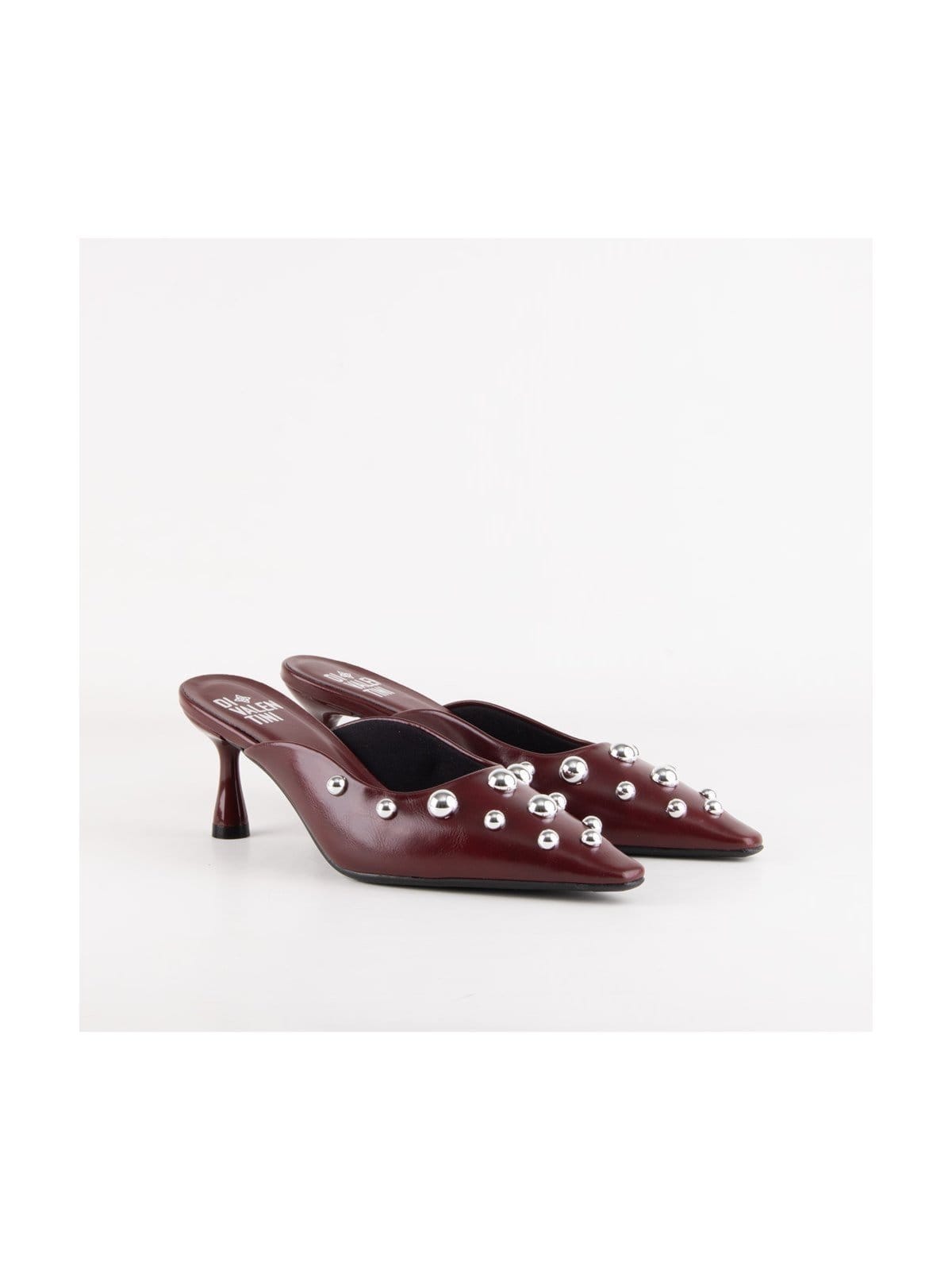 Vista 2 Tamanco Di Valentini Linara Di Valentini bordô