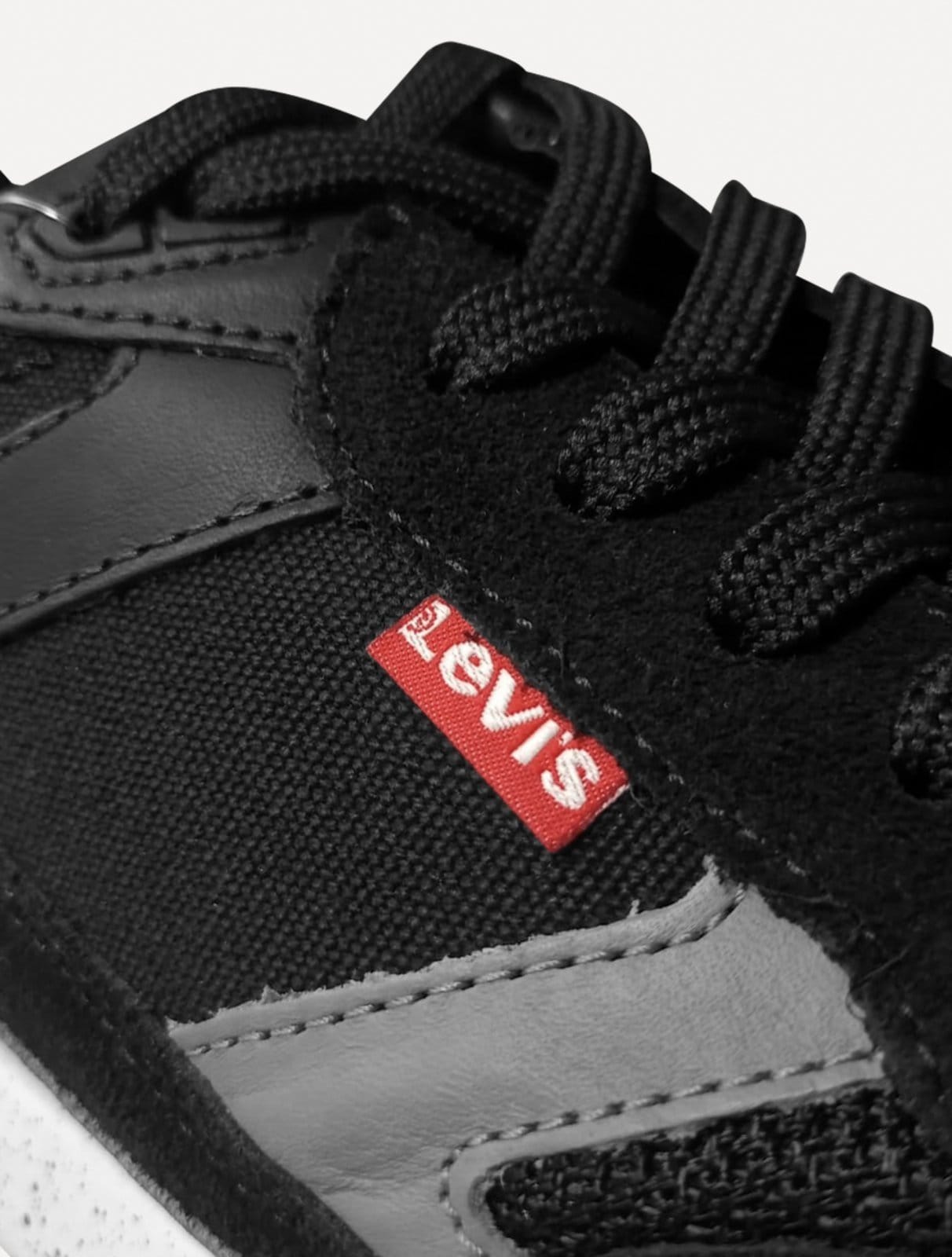 Vista 2 Tênis Levis Masculino Oats Refresh Multi Grey Preto Levis preto grey