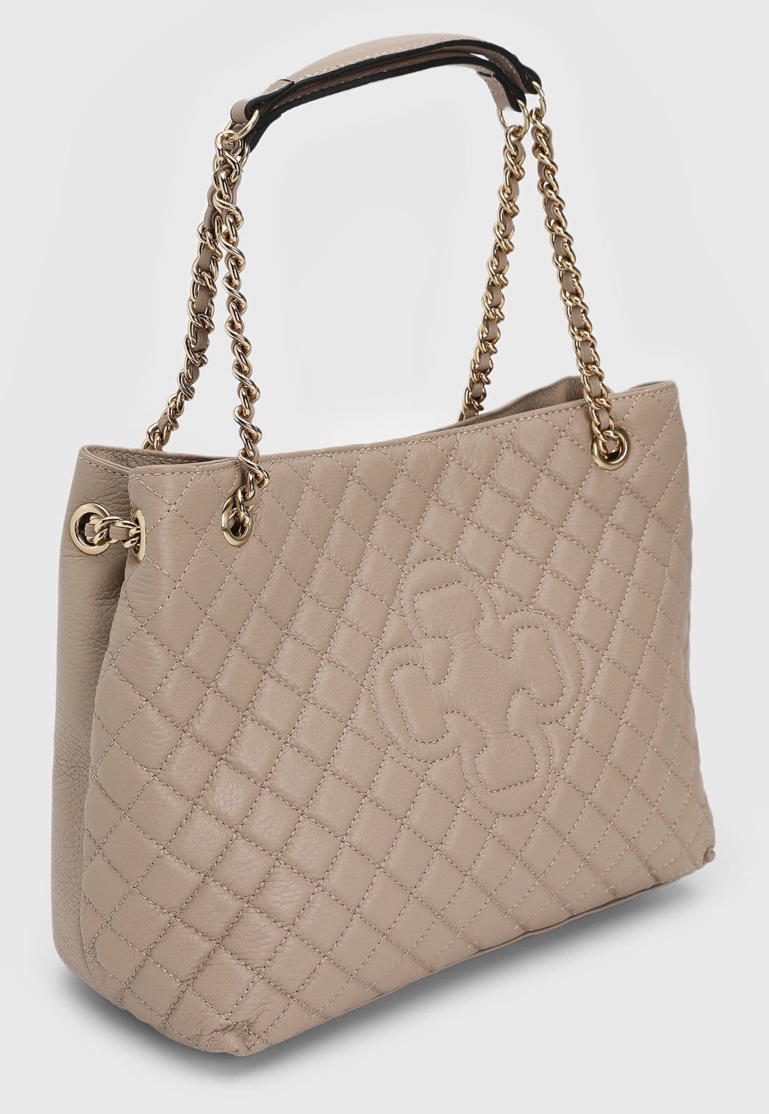 Vista 2 Bolsa Tiracolo Capodarte Alça Corrente Capodarte bordô