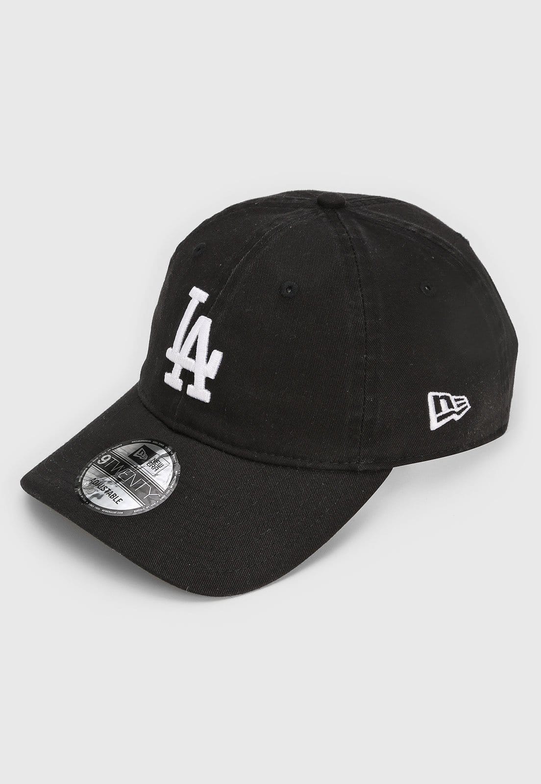 Vista 2 Boné Aberto New Era Los Angeles Dodgers Aba Curva new era preto