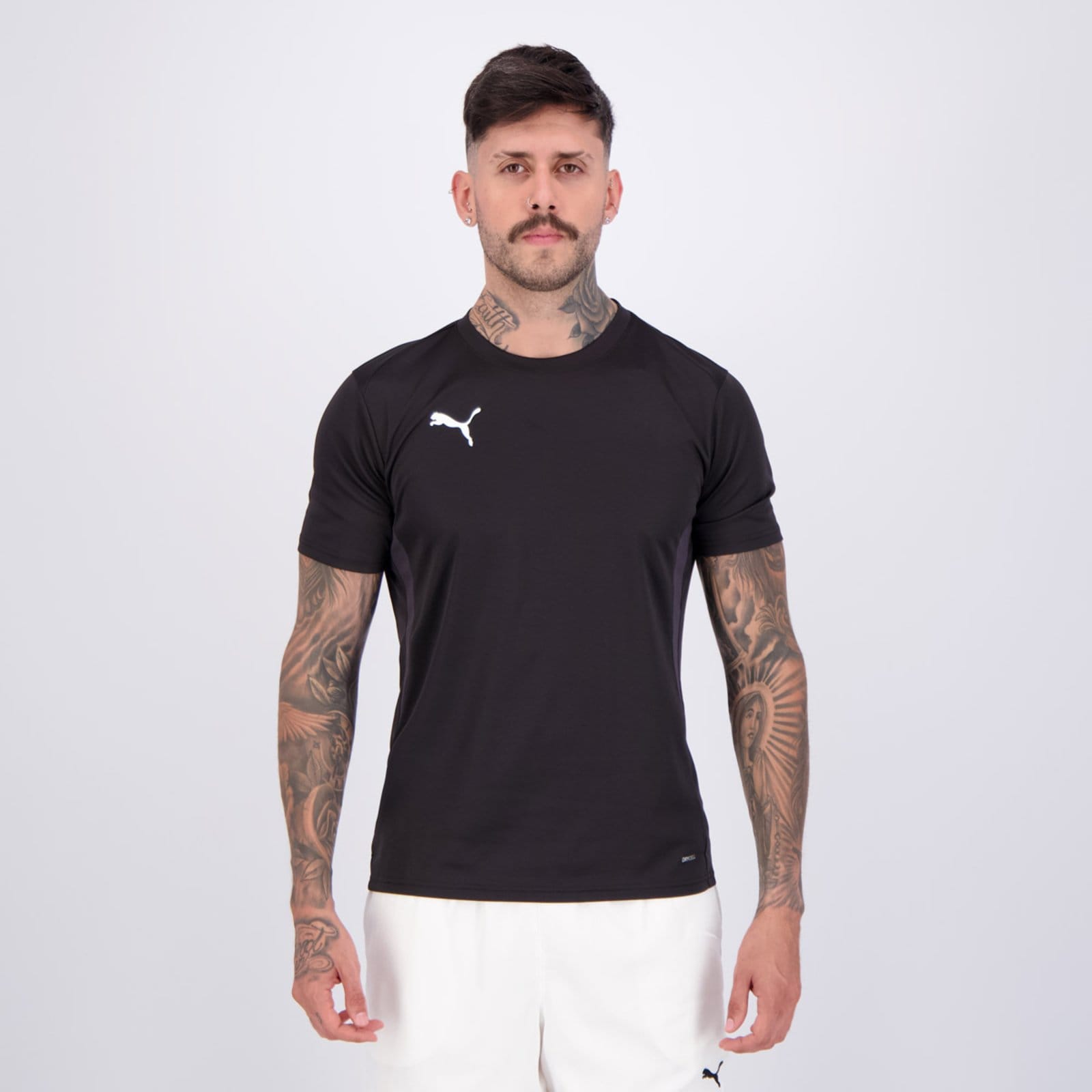 Vista principal Camisa Puma Teamgoal Preta Puma preto
