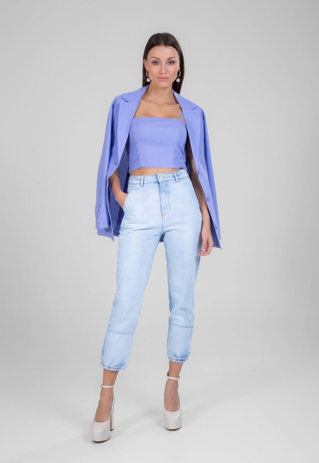 Calça Traymon Jogger Delavê Delavê