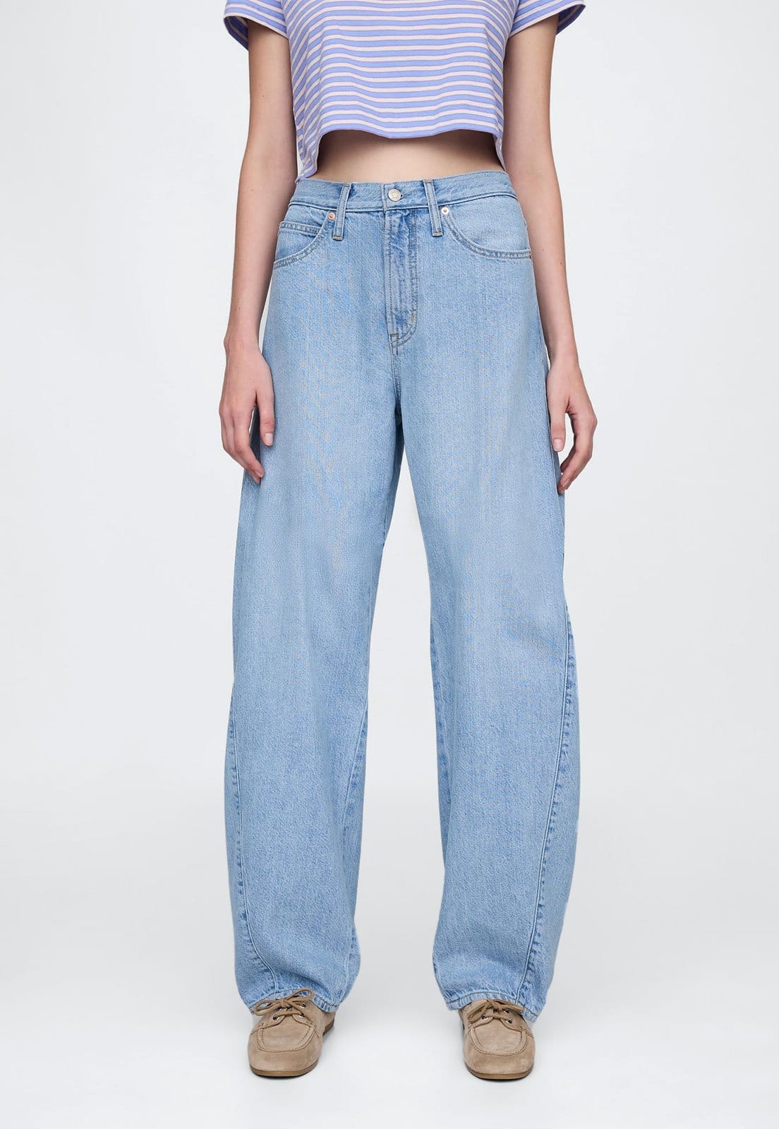 Vista 2 Calça Jeans GAP Baggy Pocket GAP azul