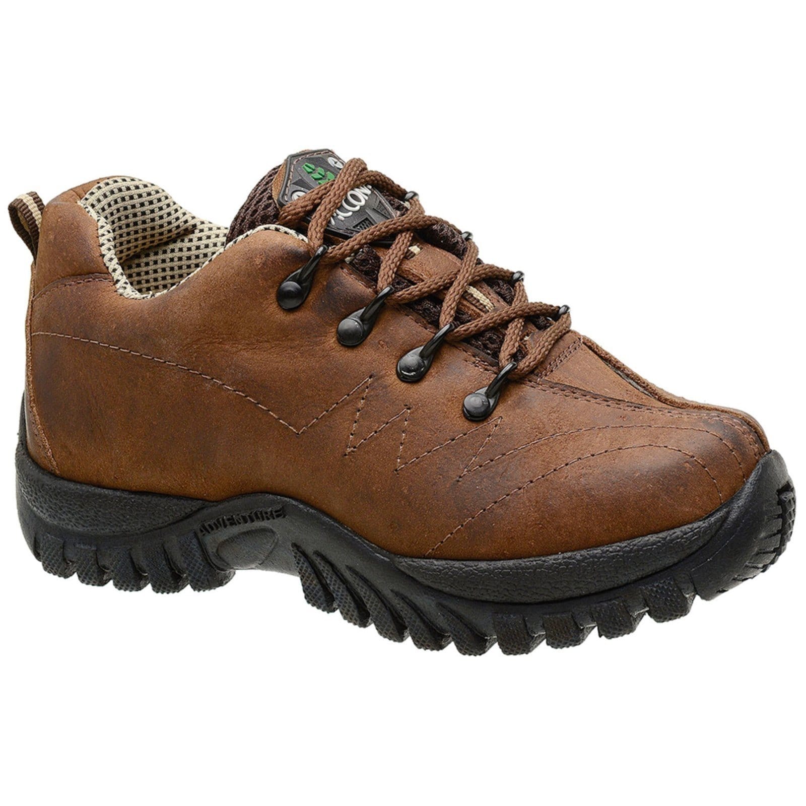 Coturno Adventure Accona Em Couro Floater Manchado 8000LM-INF