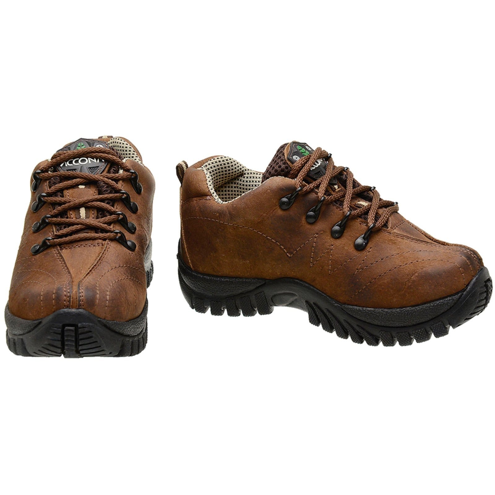 Vista 2 Coturno Adventure Accona Em Couro Floater Manchado 8000LM-INF Accona marrom