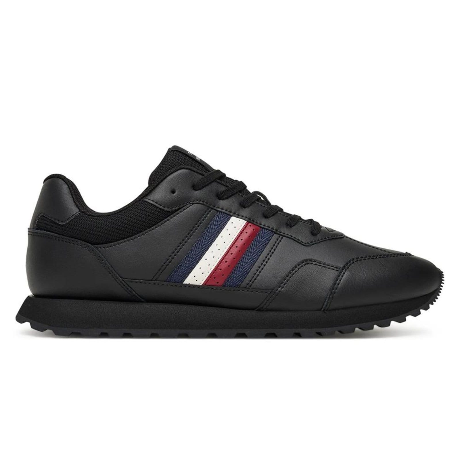 Tênis Tommy Hilfiger New Runner EVA LTH Stripes Black