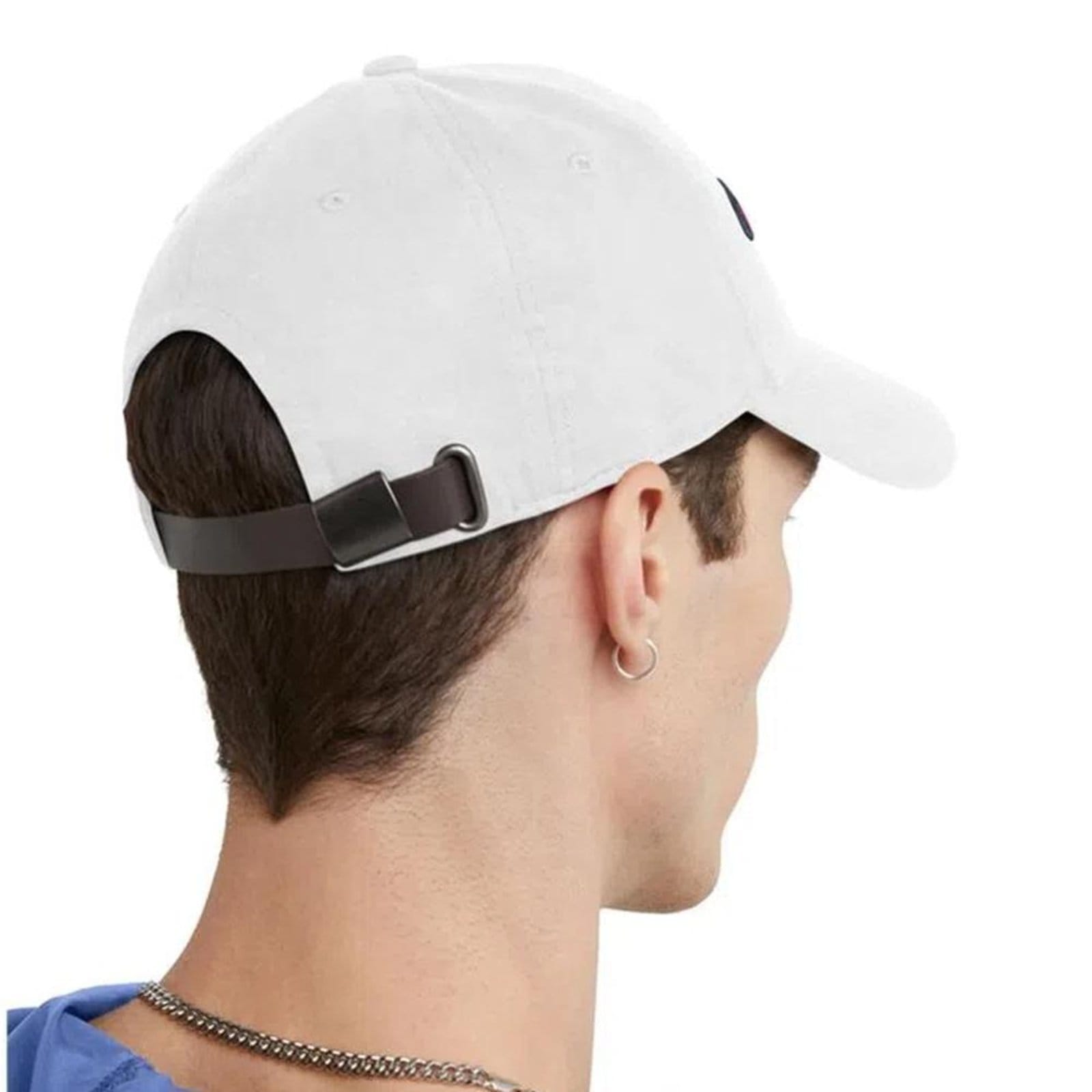 Vista 2 Boné Champion Classic Twill Hat Aba Curva Champion branco