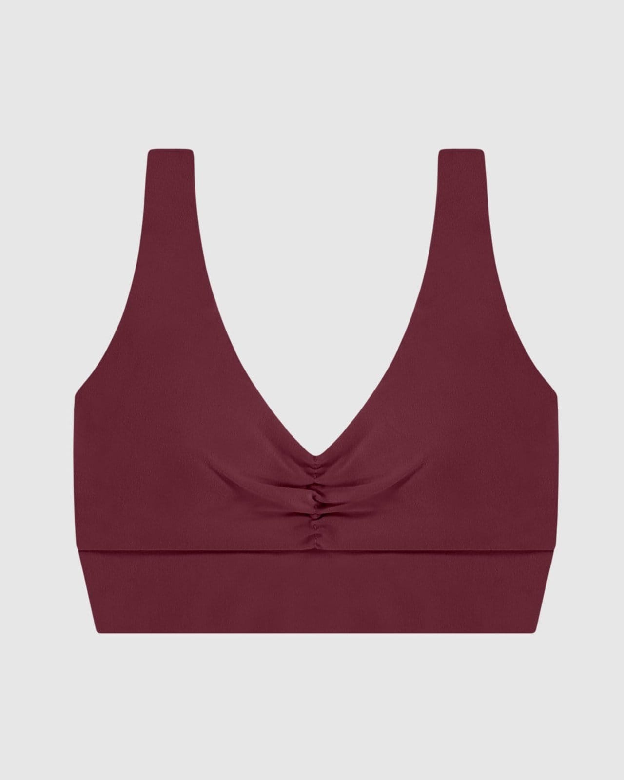 Top Regata Feminino Decote Franzido Em Malha Com Proteção UV50+