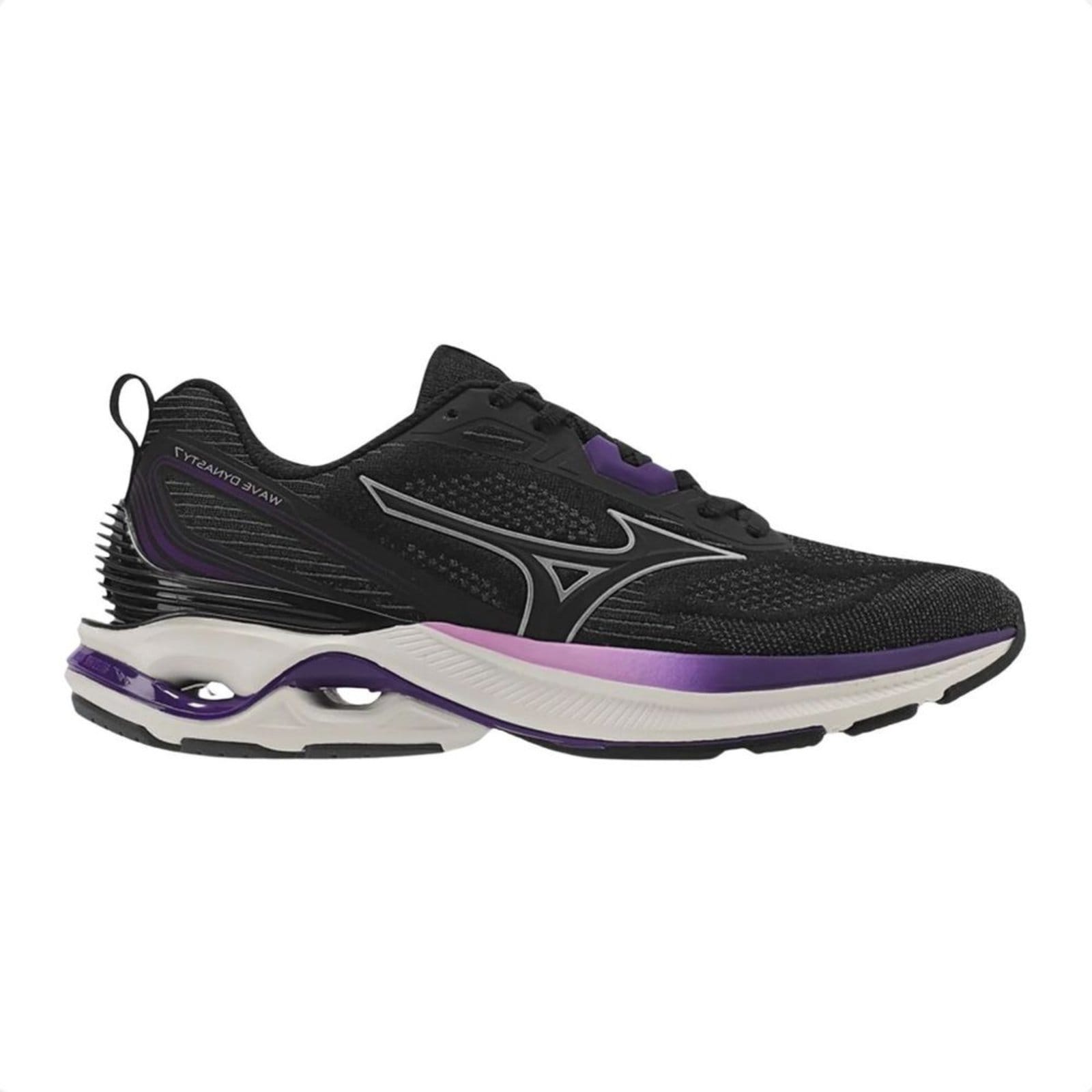 Tênis Running Feminino Mizuno Wave Dynasty 7 E Roxo