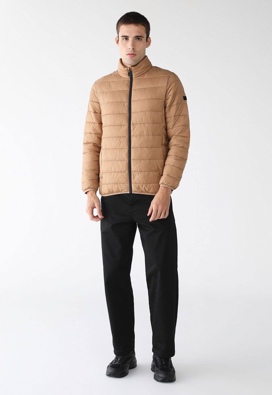 Vista 2 Jaqueta Puffer Fila Touch Light Fila caramelo