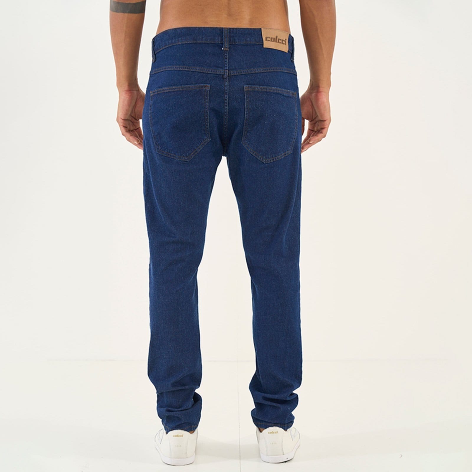 Vista 2 Calça Jeans Colcci New Felipe Ou26 Masculino Colcci azul