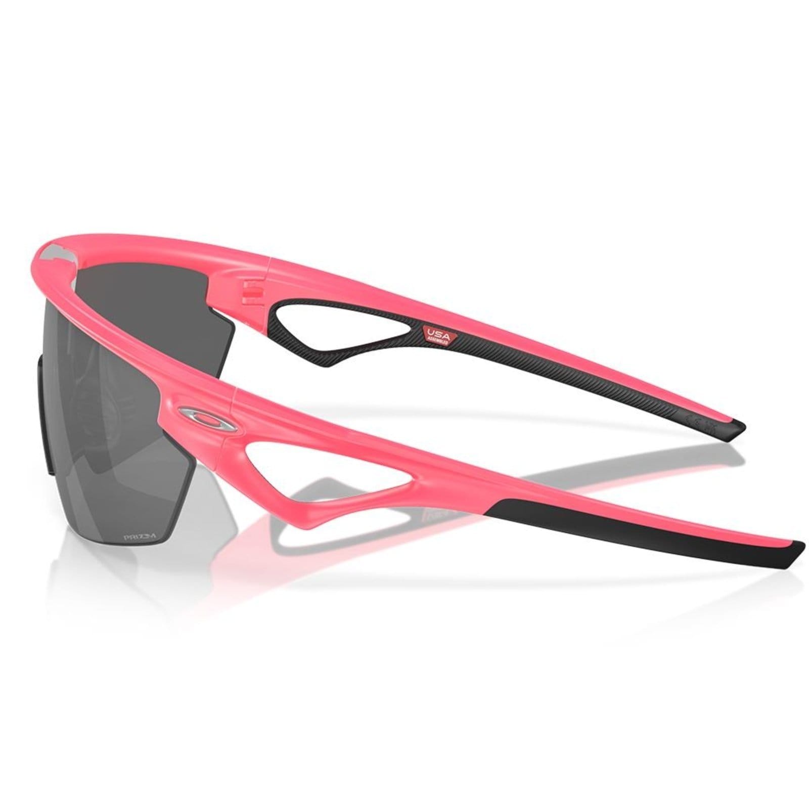 Vista 2 Óculos de Sol Oakley Sphaera Matte Neon Pink Prizm Black Oakley vermelho neon