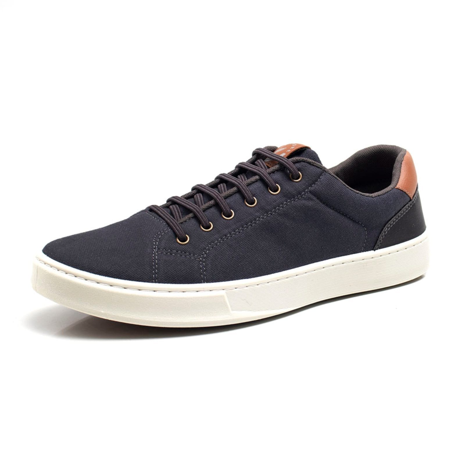 Vista 2 Tenis Masculino Casual Bredeni Sapatenis Montain Confortavel Marinho BREDENI azul