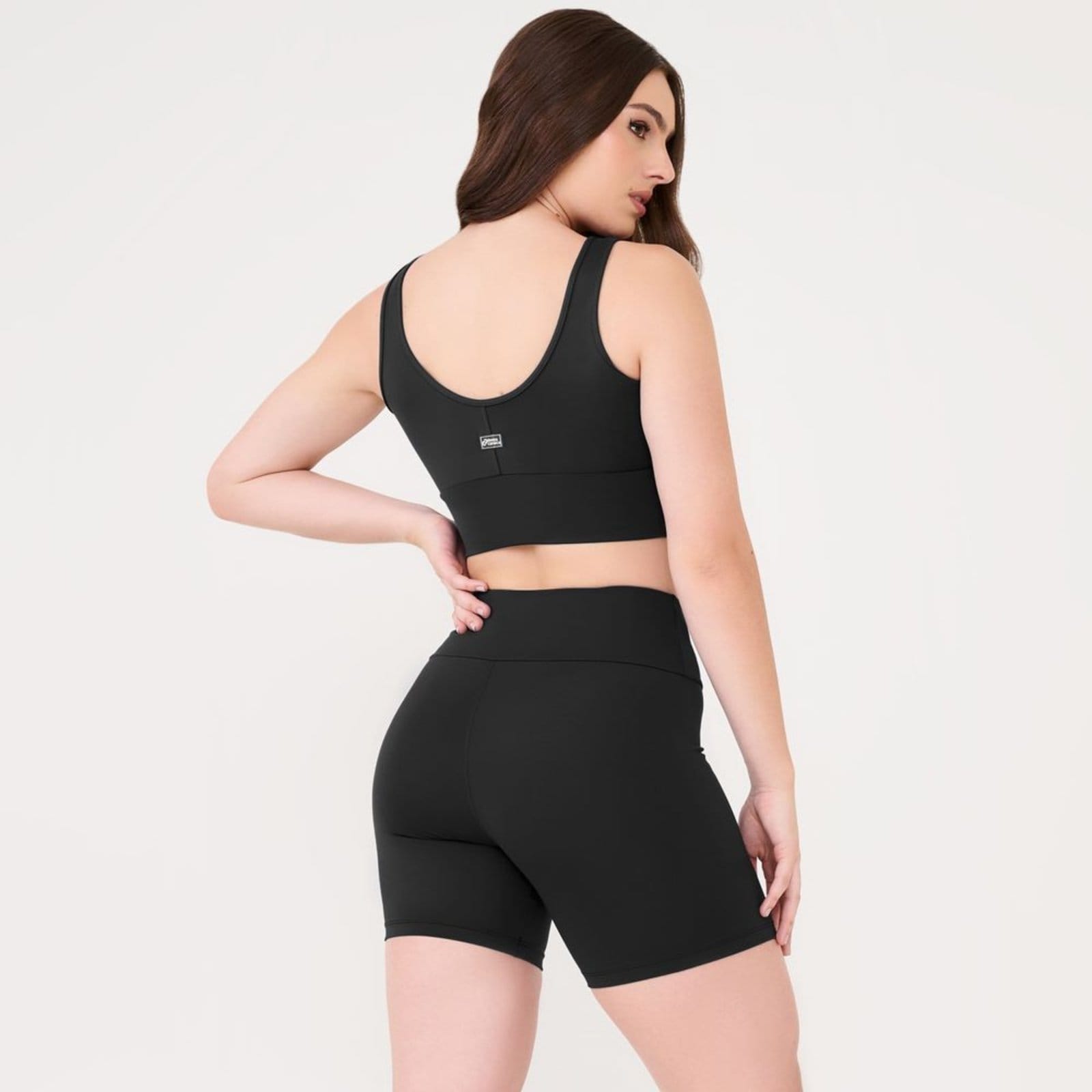 Vista 2 Short Basics Poliamida Donna Carioca preto