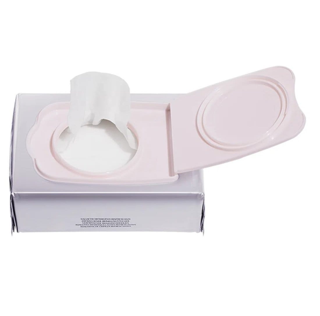 Vista 2 Lenços De Limpeza Facial Shiseido Refreshing Cleansing Sheets 30 Un Shiseido unico