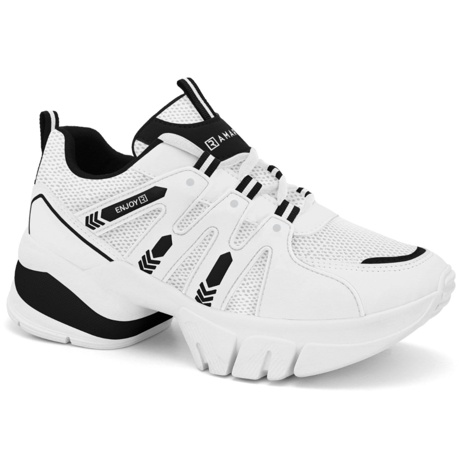 Vista principal Tênis Feminino Bipartido Ramarim 2580132-1 RAMARIM branco