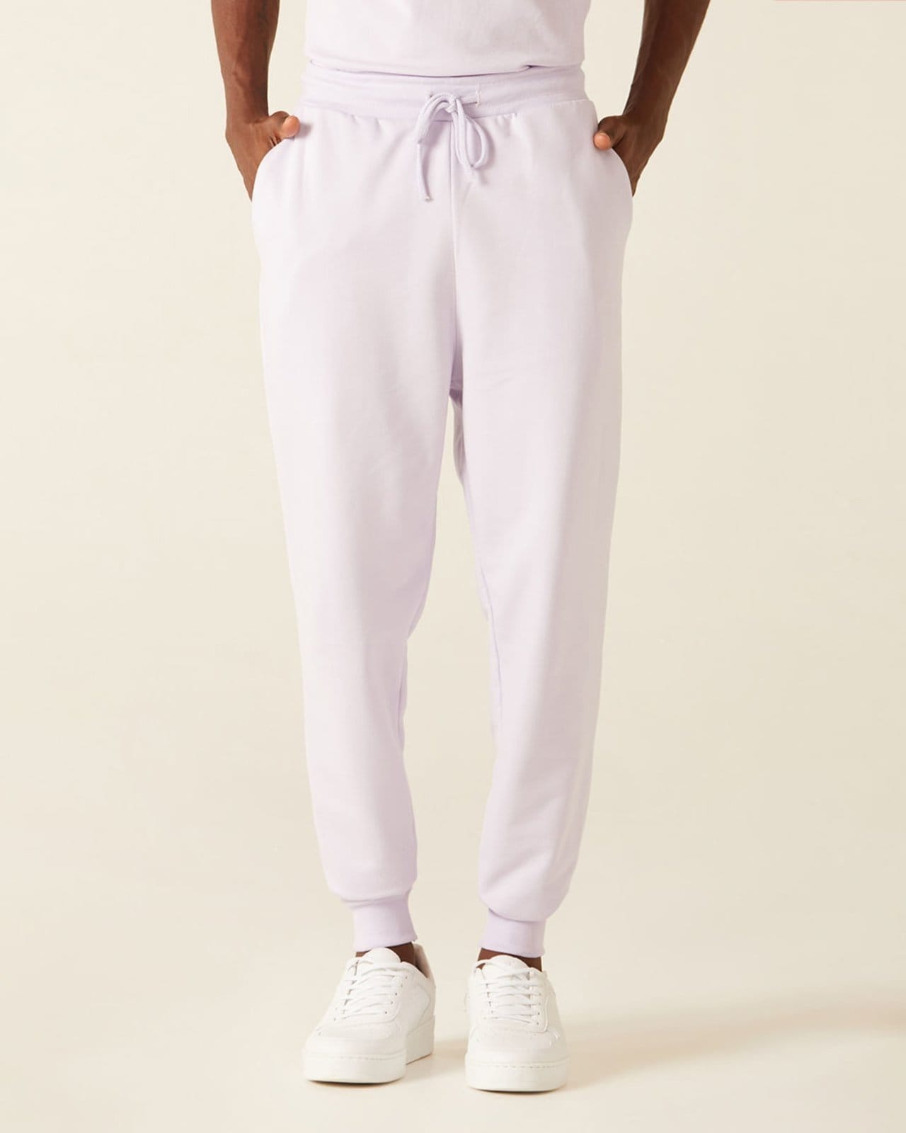 Vista 2 Calça Básica Masculina Jogging Em Moletom Flanelado Malwee roxo