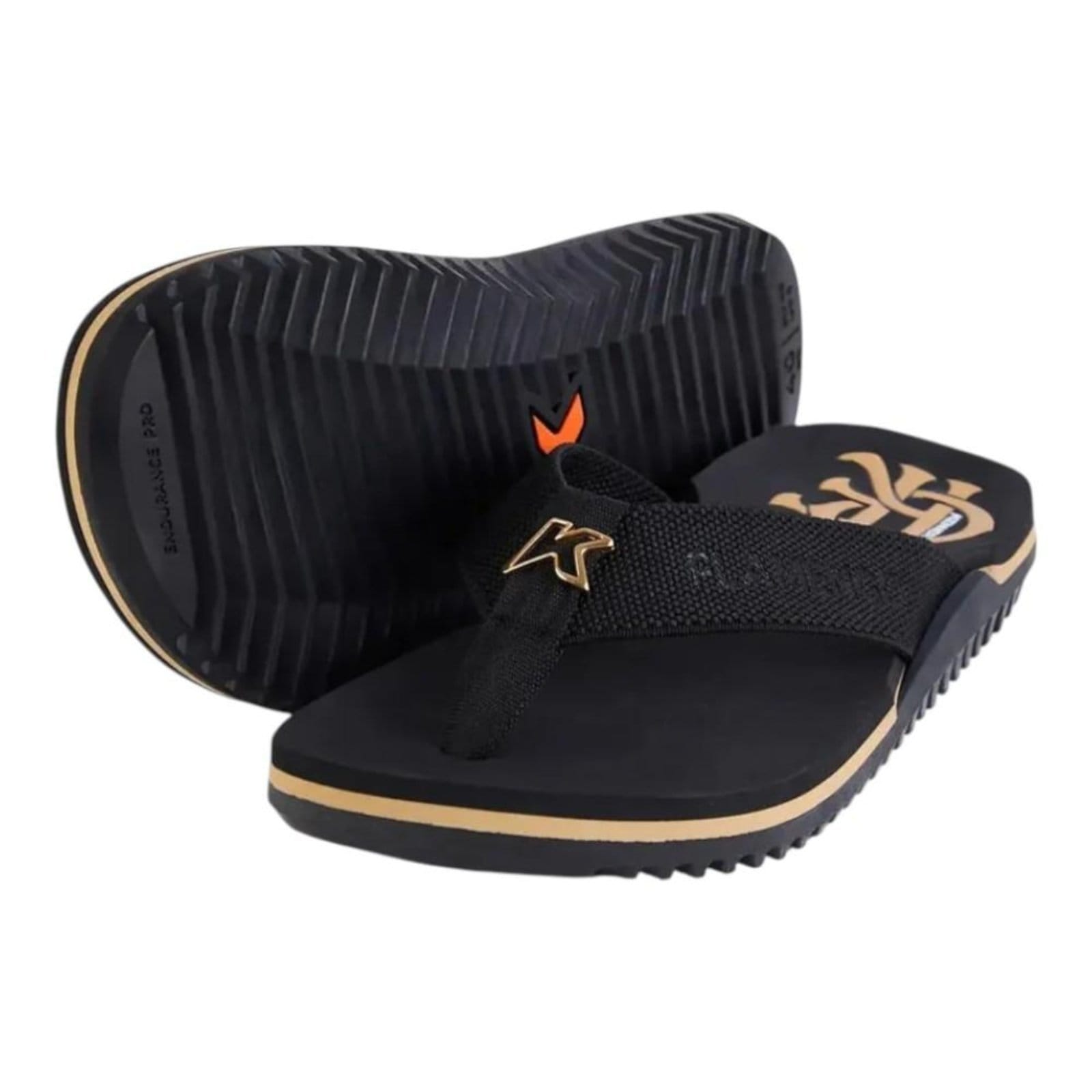 Vista principal Chinelo Kenner Collab Flamengo Nk6 Pro 745 preto