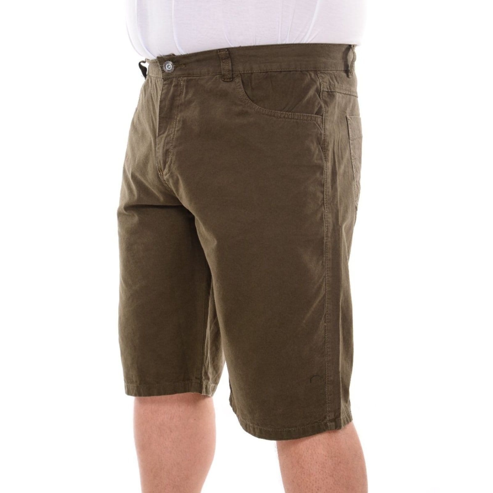Bermuda Plus Size Escuro Masculina