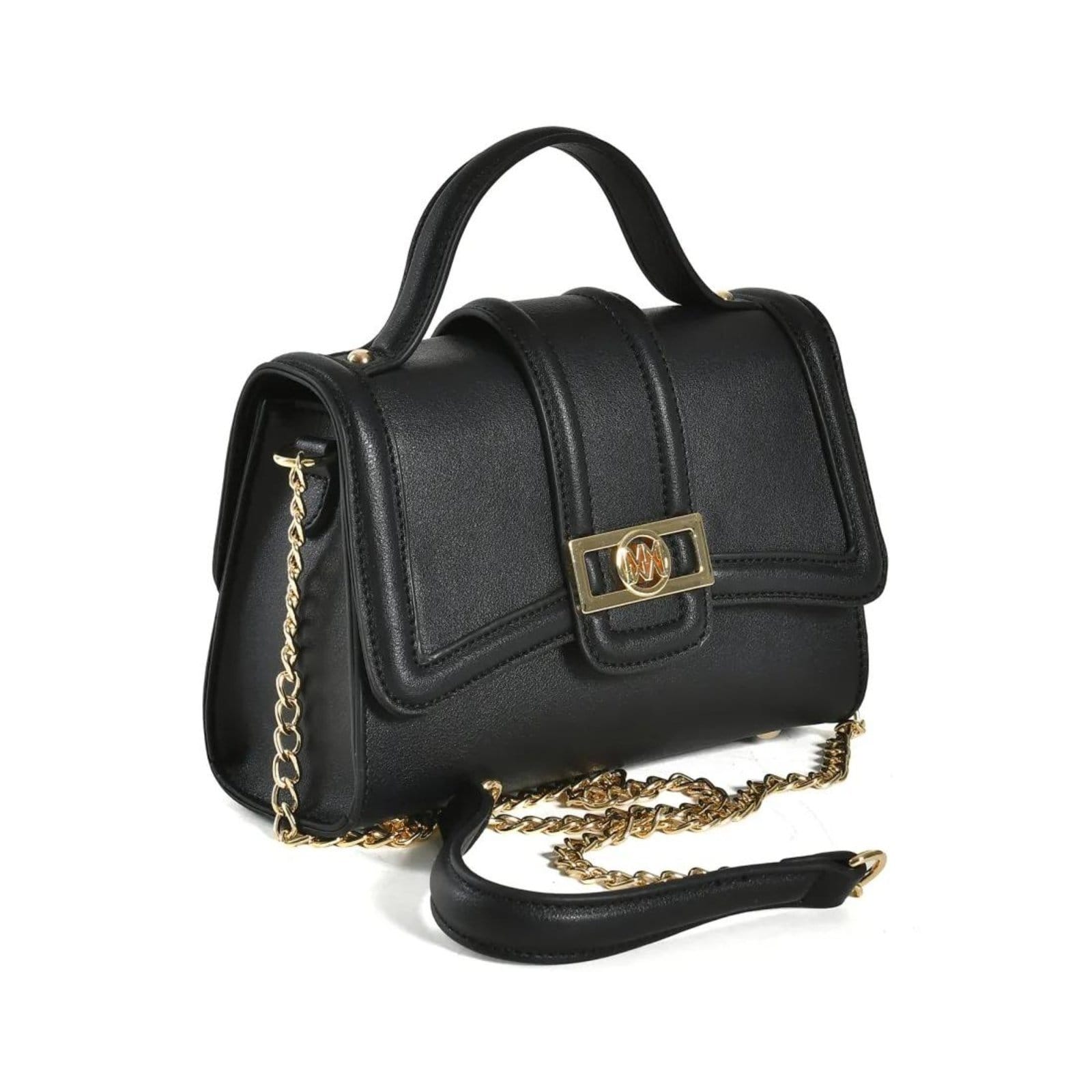 Vista 2 Bolsa Via Marte Tira Colo Feminina VIA MARTE preto