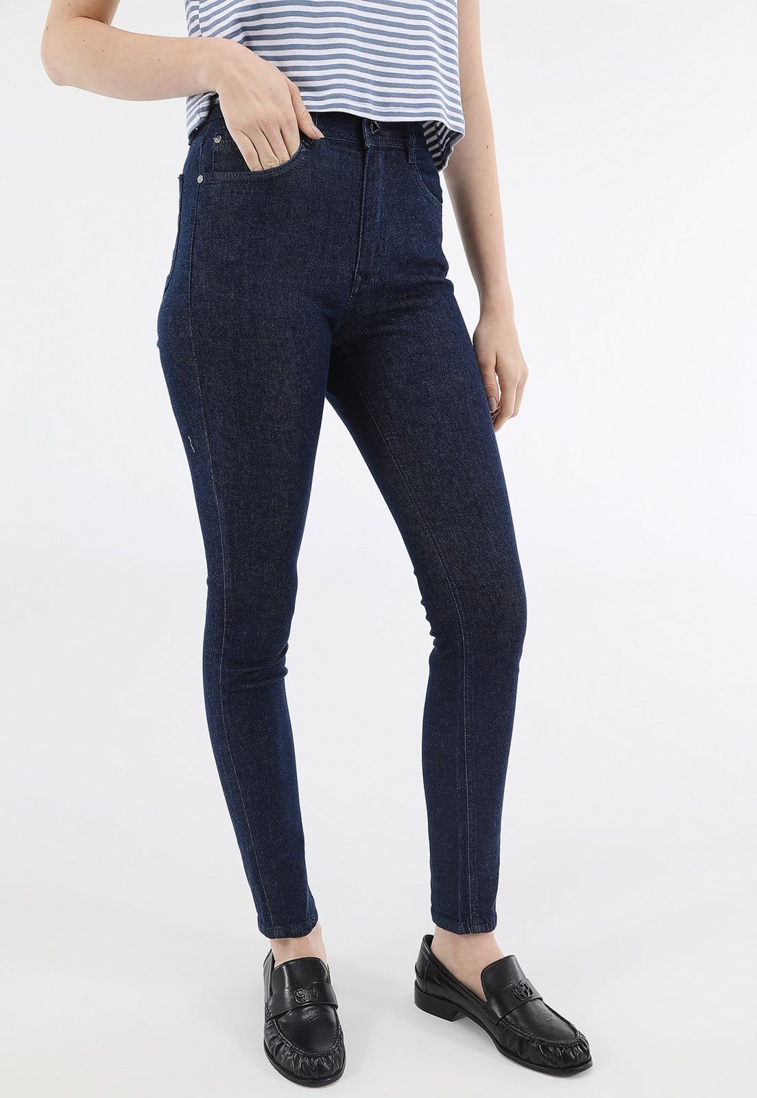 Calça Jeans Lez a Lez Skinny Pocket