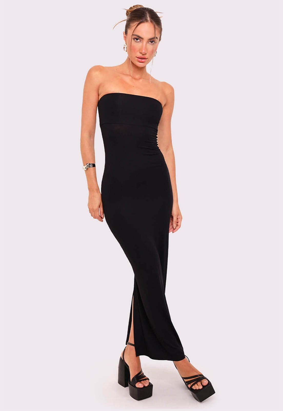 Vista principal vestido amuleto Mundo Lolita mundololita preto