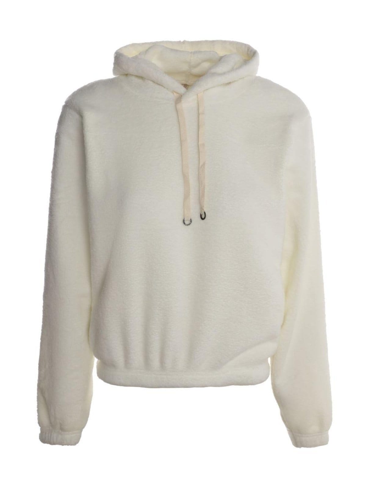 Vista principal Blusão Com Capuz Feminino OFF WHITE Bright Girl'S off-white white