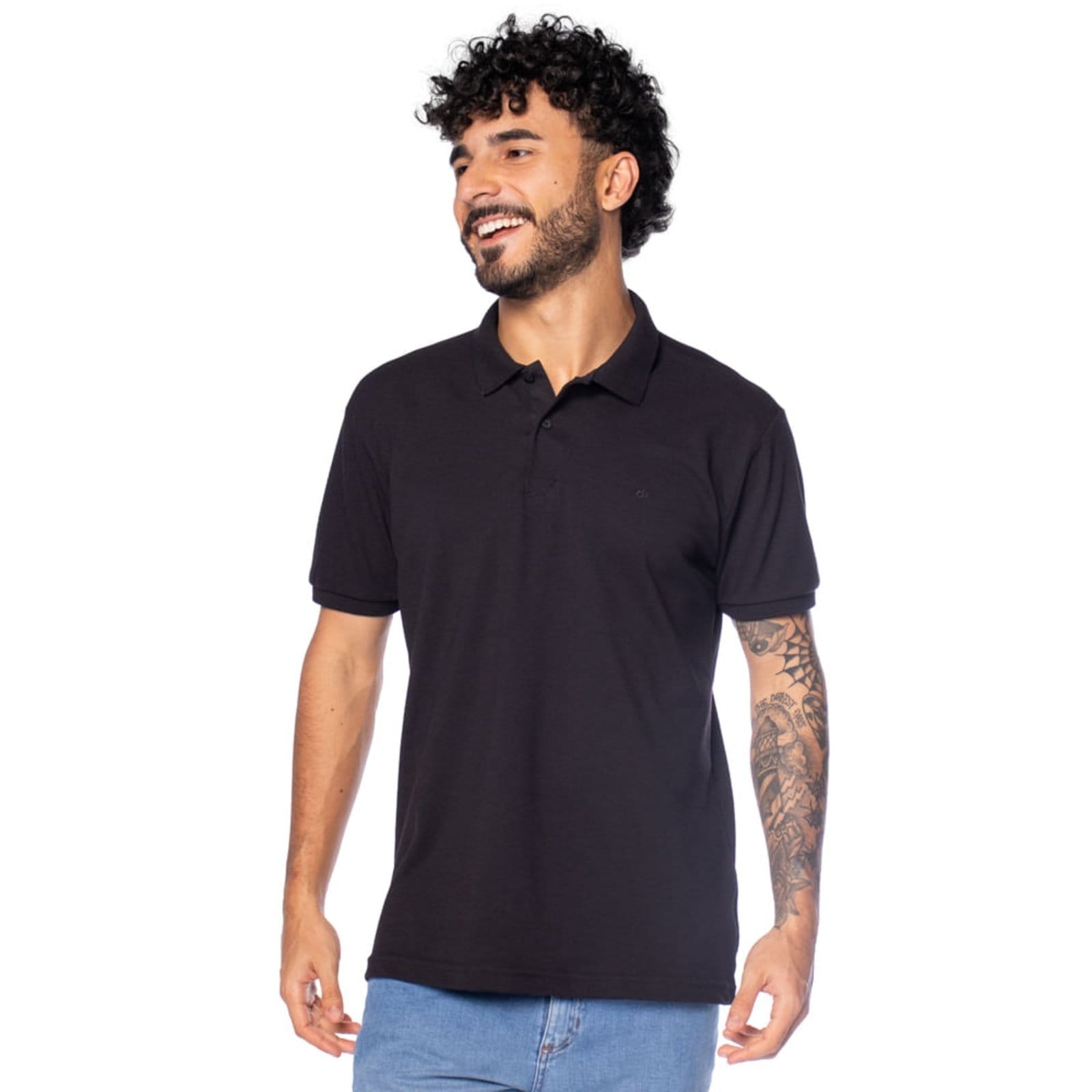 Camisa Polo Masculina Dixie Malha Piquet