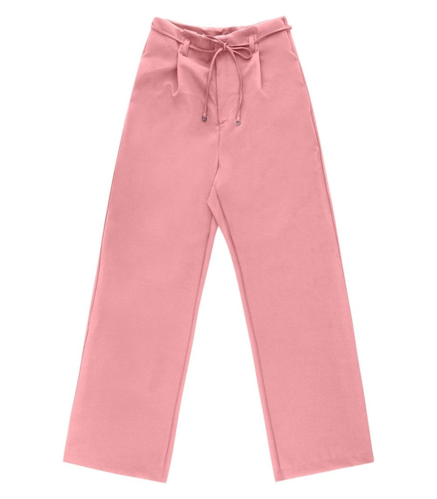 Vista principal Calça Alfaiataria Pantalona Endless Endless rosa