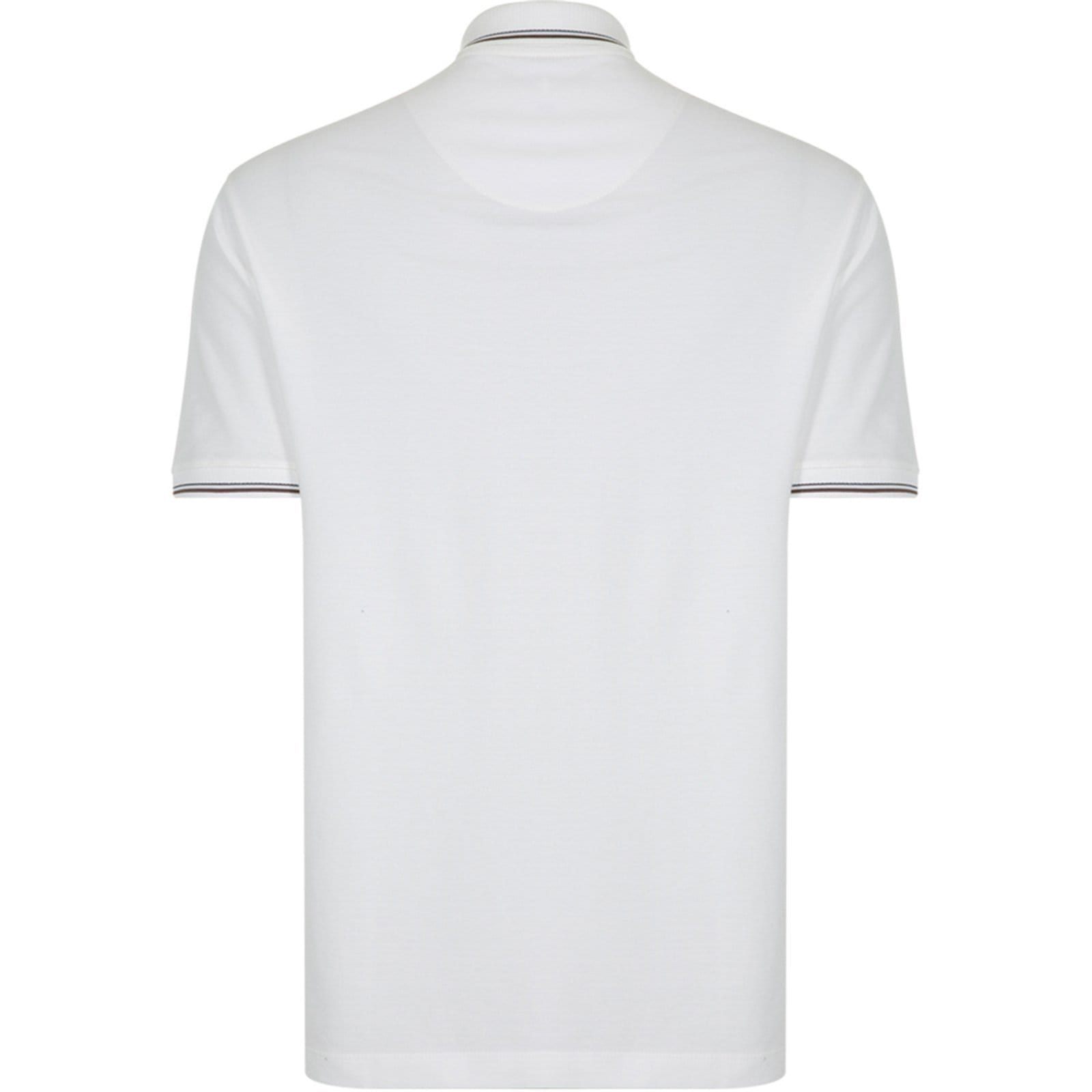 Vista 2 Camisa Polo Individual Regular IN24 Off White Masculino Individual amarelo white