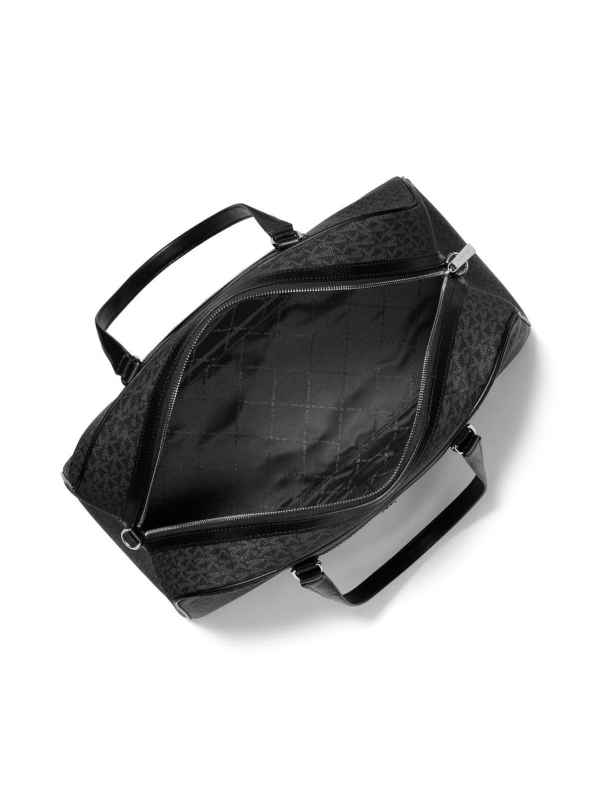 Vista 2 Mala De Viagem Travel Weekender Logo Grande 35S4stfu4b001 Michael Kors preto