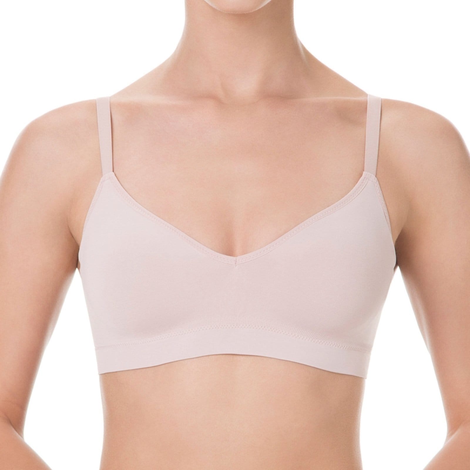 Vista principal Sutiã sem Aro com Bojo Liz 51710 Taça B Blush Liz rosa