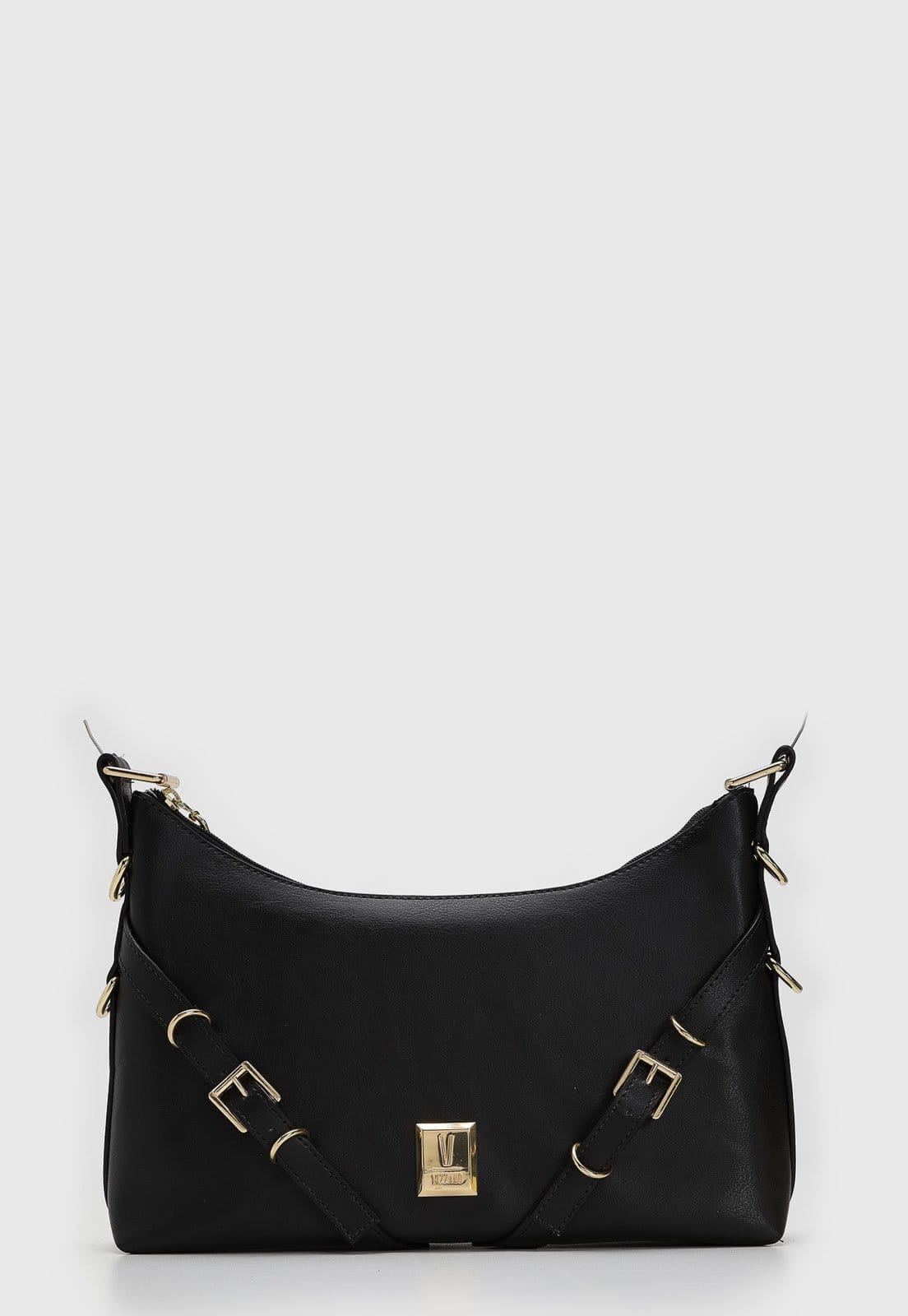 Bolsa Transversal Vizzano Alça Ajustável Preta