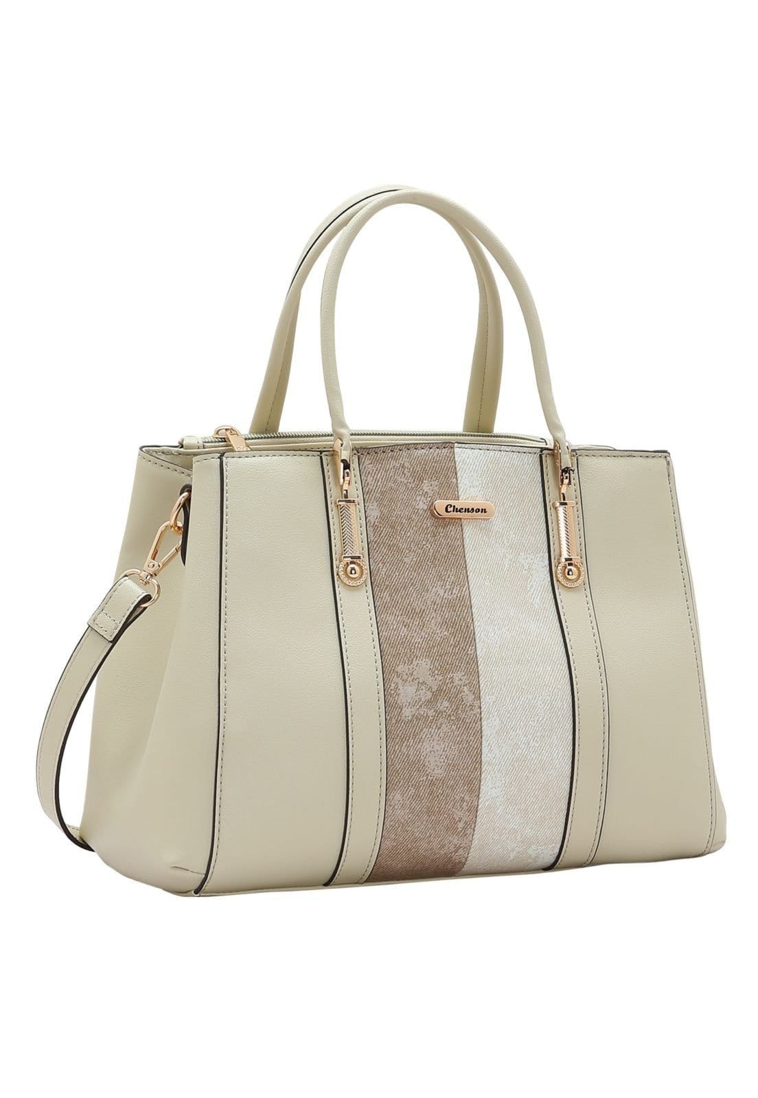 Bolsa Feminina Chenson Mix De Texturas 3485268