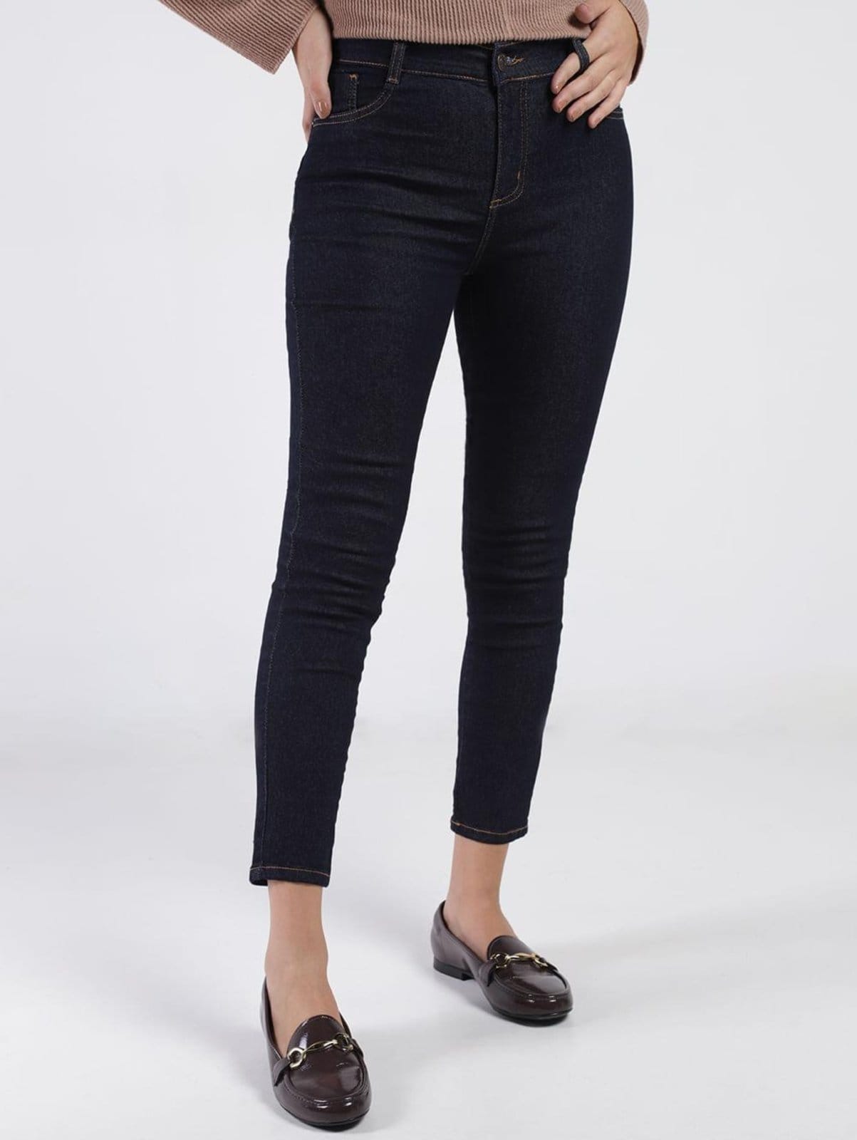 Calça Jeans Hot Pants Sawary Feminina AZUL