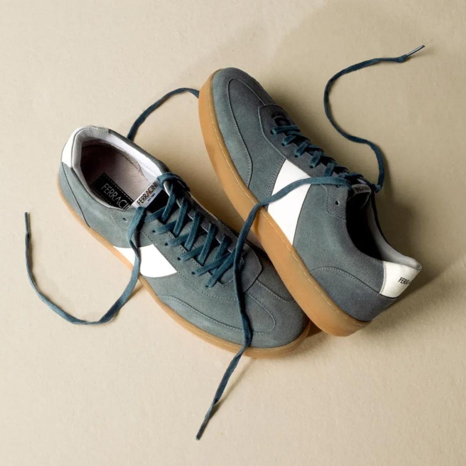 Vista 2 Tênis Masculino Ferracini Ibiza 7583-710 Denin FERRACINI incolor